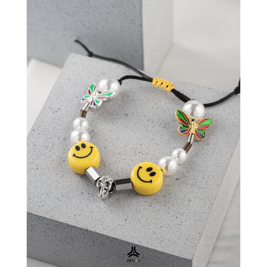 Vòng tay kim loại nam, nữ Helios Emoji