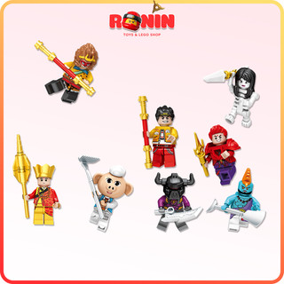 Minifigures Nhân vật Tôn Ngộ Không / Đường Tăng / Tây Du Ký / Monkie Kid Minifigures / Tề Thiên ĐạiThánh
