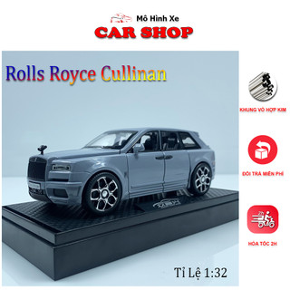 Mô hình xe Rolls Royce Cullinan tỉ lệ 1:32 có hộp meca