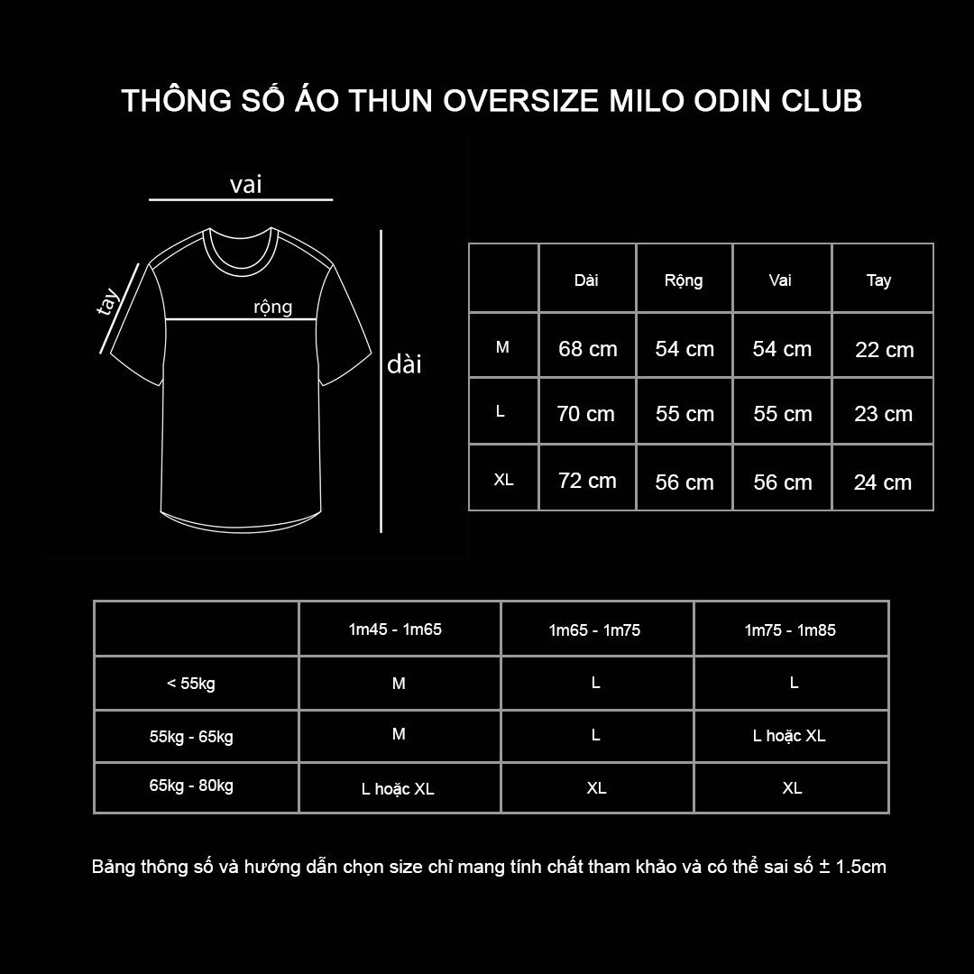 Áo thun oversize Milo ODIN CLUB, Áo thun oversize nam nữ unisex 100% cotton co giãn 2 chiều, Local Brand ODIN CLUB