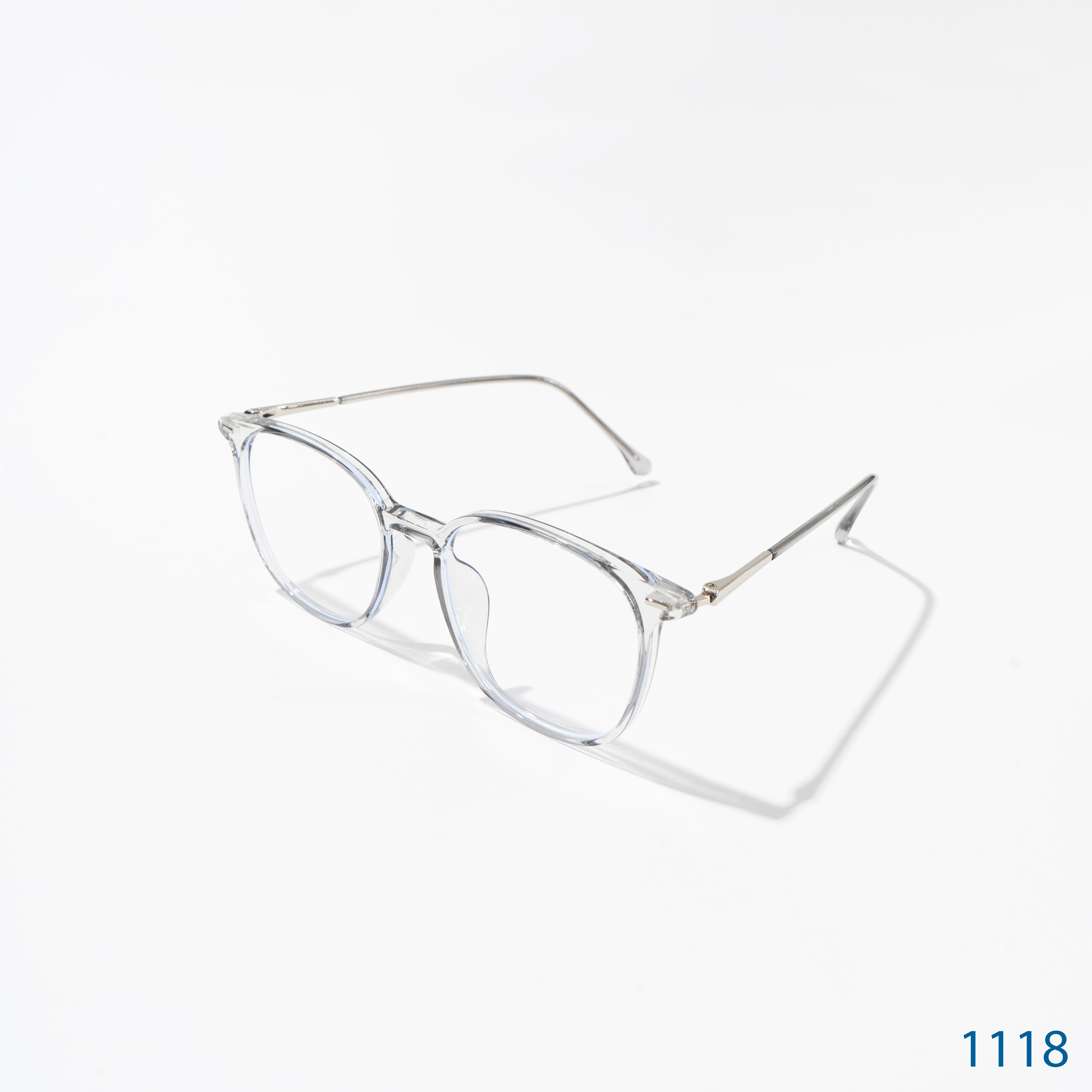 Kính mắt nam nữ LILYEYEWEAR bọc kim loại chắc chắn kiểu dáng thời trang phù hợp với nhiều khuôn mặt 1118