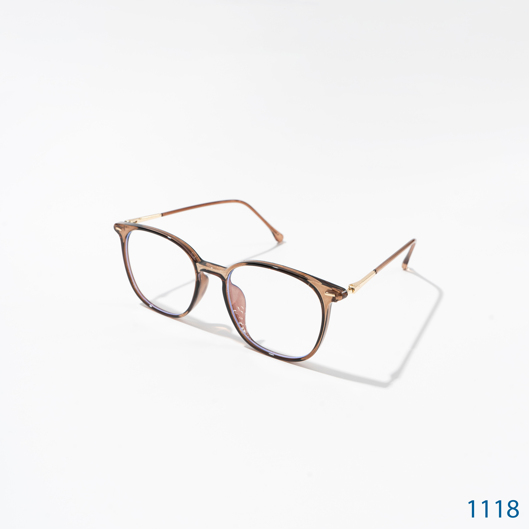 Kính mắt nam nữ LILYEYEWEAR bọc kim loại chắc chắn kiểu dáng thời trang phù hợp với nhiều khuôn mặt 1118