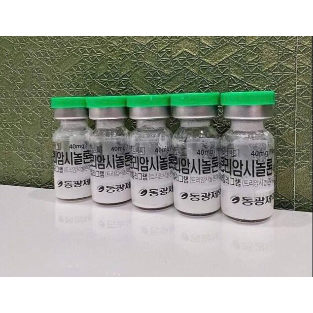 Tách lẻ 1 lọ tiêm tan sẹo lồi Hàn Quốc chính hãng.