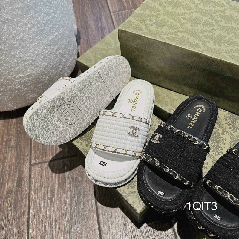 Dép Dù Viền Xích Cao Cấp Sang Êm Đẹp