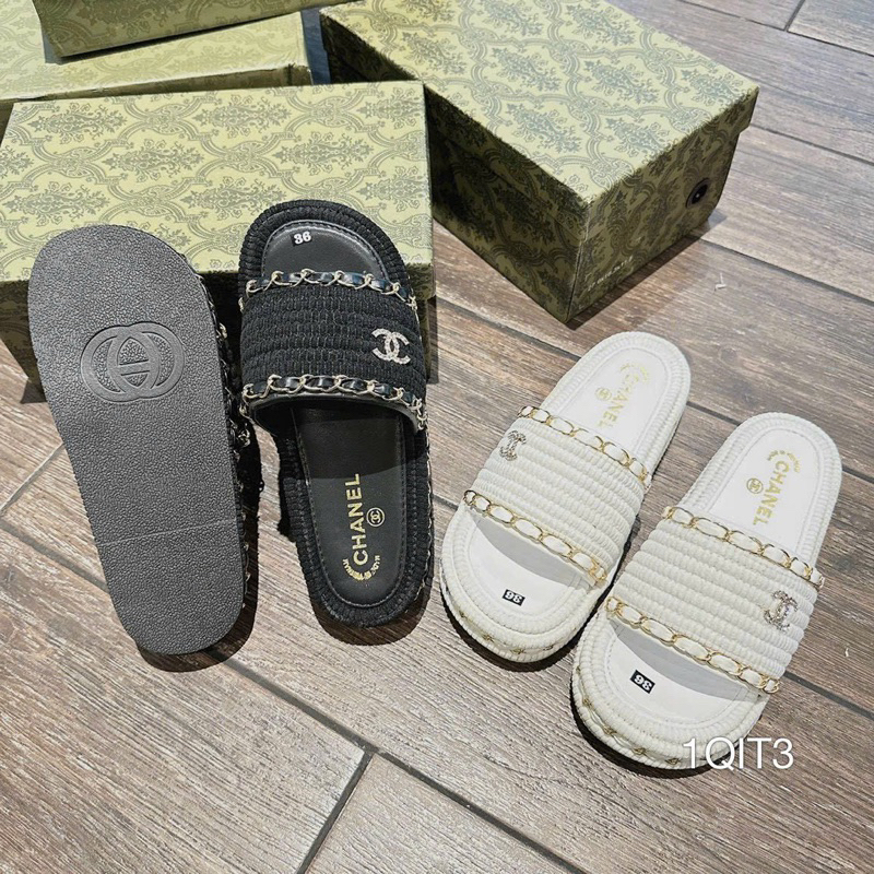 Dép Dù Viền Xích Cao Cấp Sang Êm Đẹp