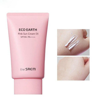Kem Chống Nắng The SAEM ECO EARTH Pink Sun Cream