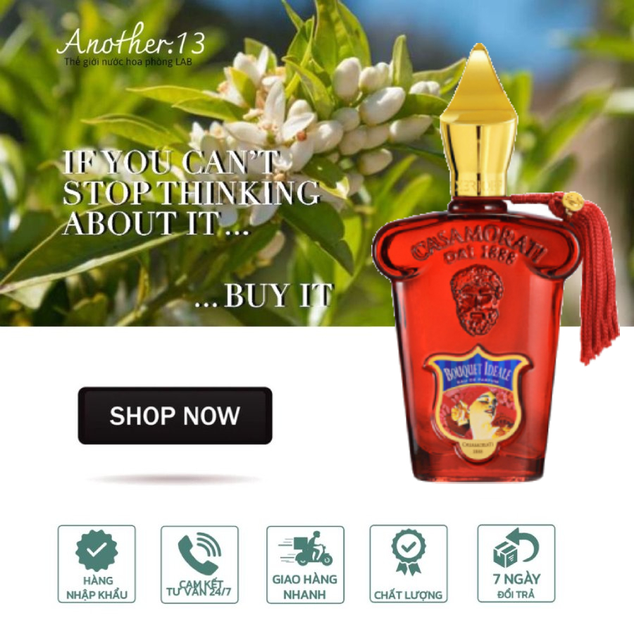 ⁂︎ 10ml┊ Nước hoa Xerjoff Bouquet Ideale Casamorati / EDP