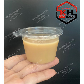Set 100h sốt nắp liền 2.5oz , hủ đựng panna cotta 70ml ,.....