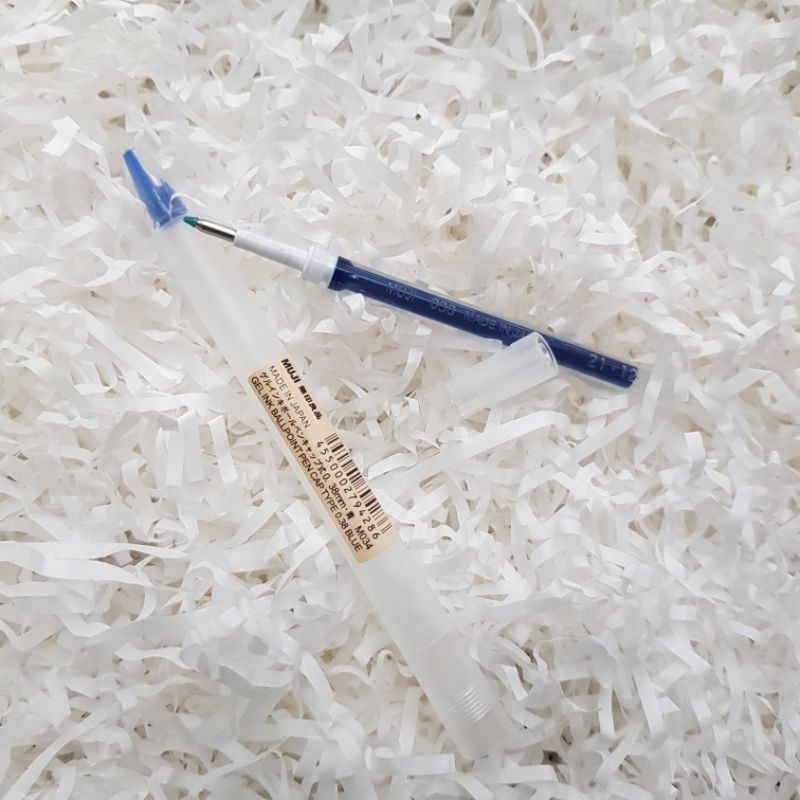 Bút gel MUJI cây lẻ loại có nắp