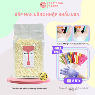 Sáp Wax Lông Nóng Cao Cấp Beewaxing Siêu Bám Lông - Wax lông tiện lợi tại nhà [Tặng Kèm Que Wax Tiệt Trùng]