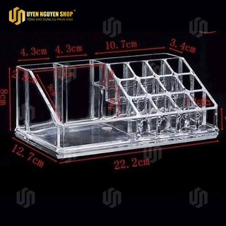 Kệ đựng mực phun xăm / Kệ đựng mỹ phẩm trong suốt tiện lợi/ dcpx Uyên Nguyễn