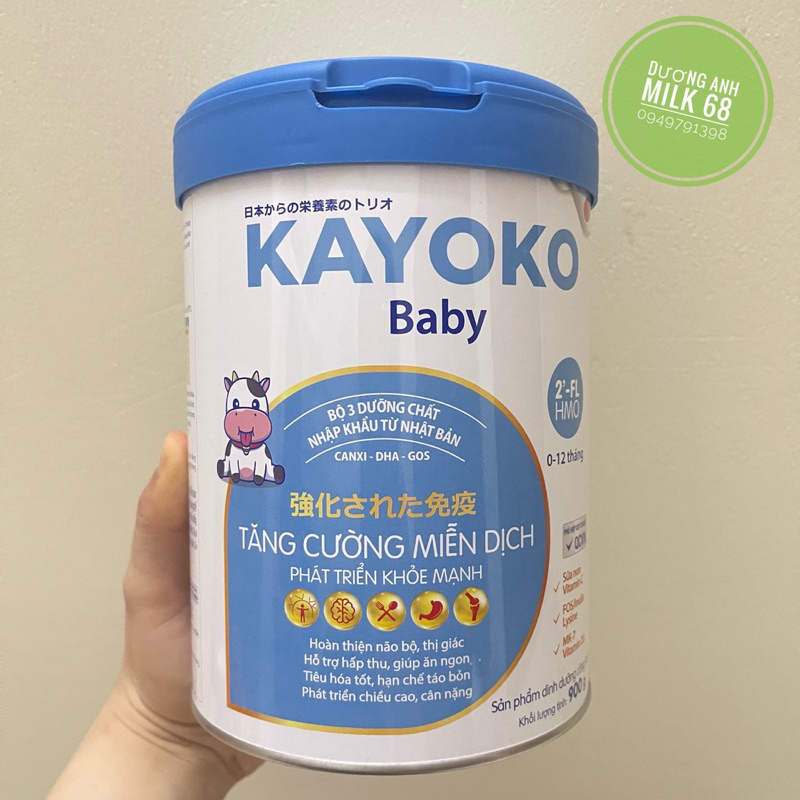 Sữa Kayoko Baby Công Nghệ Nhật