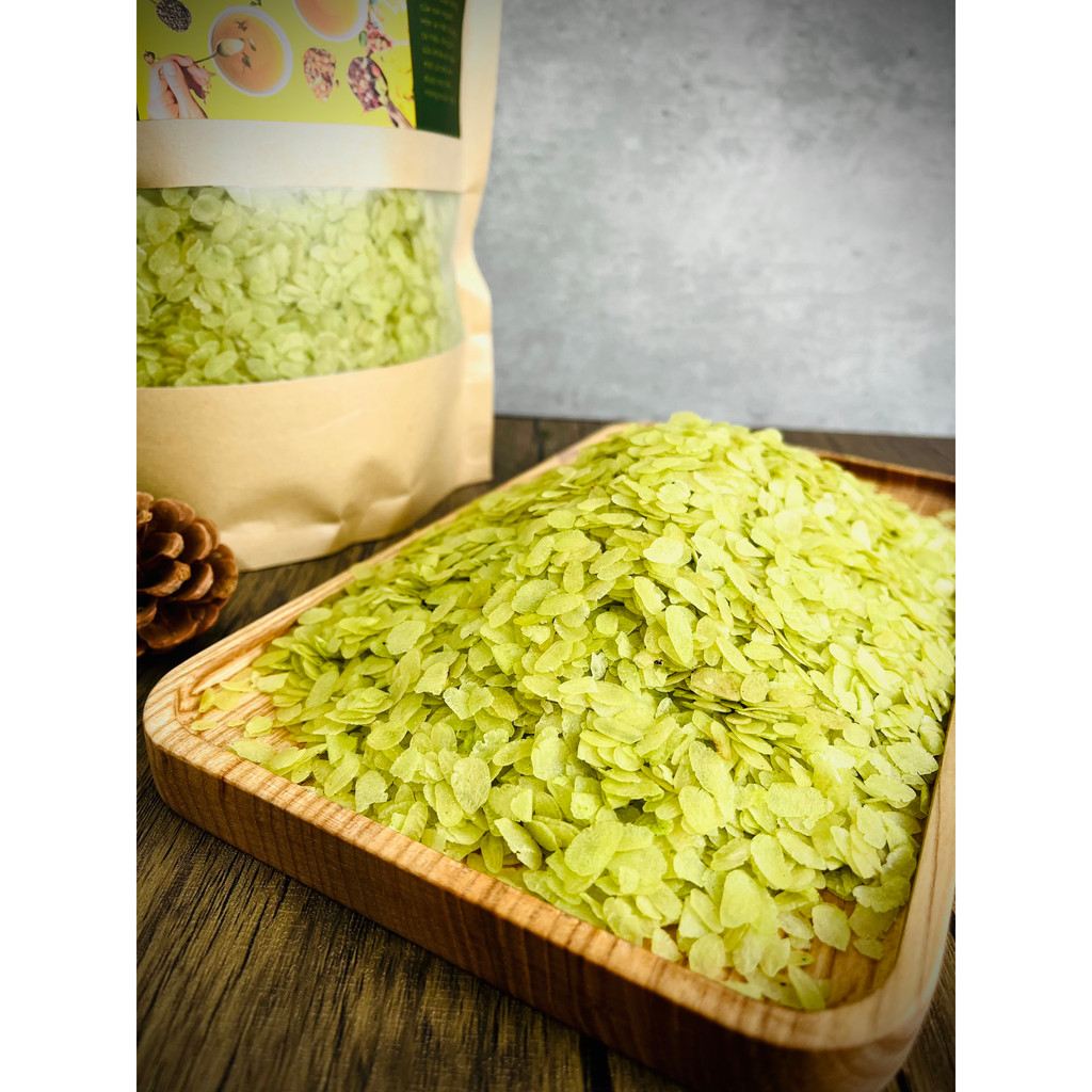 MUA Ở SHOP TP HERBAL TEA ĐỂ CÓ THÊM ƯU ĐÃI - Cốm dẹp xanh làm chả,chiên tôm,làm bánh, nấu xôi,kem...