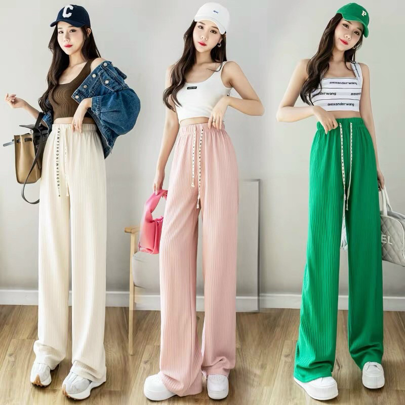 QUẦN SUÔNG TĂM MÁT CẠP CHUN DÂY RÚT CHỮ MS14229