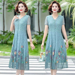 (sẵn)đầm trung tuổi, đầm tặng mẹ, váy trung niên,đầm trung niên cao cấp dự tiệc