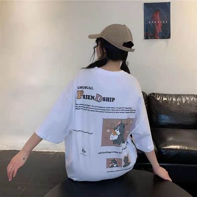 Áo thun form rộng nam nữ, áo Tom chất cotton su unisex