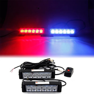 Đèn Nháy gắn ca lăng 2 thanh 12 led