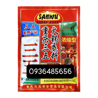 Cốt lẩu cay Trùng khánh Sanwu 150gr