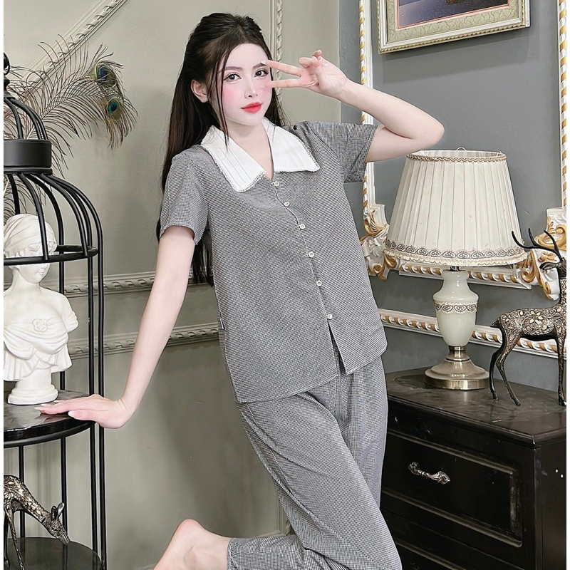 đồ bộ mặc nhà , thô kate hàn