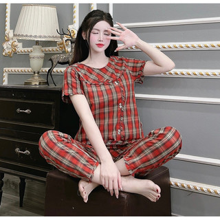 đồ bộ mặc nhà , thô kate hàn