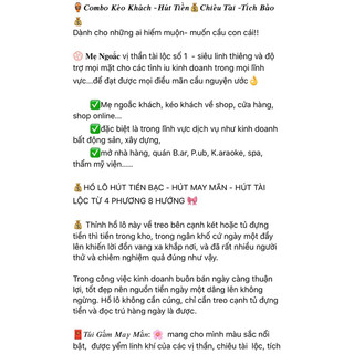 Combo hồ lô túi gấm may mắn Thái Lan