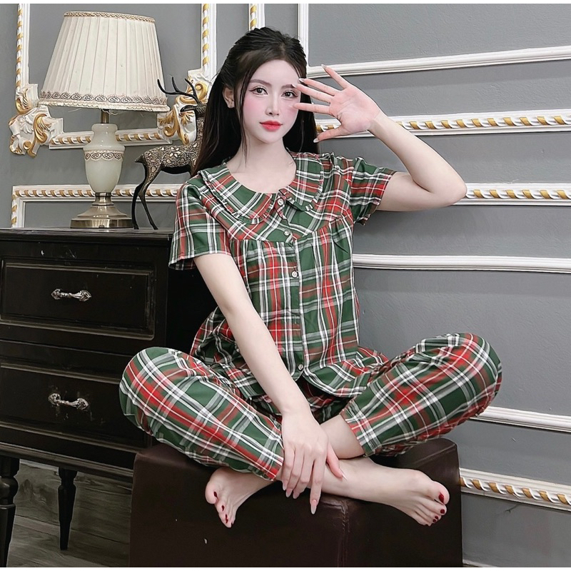 đồ bộ mặc nhà , thô kate hàn