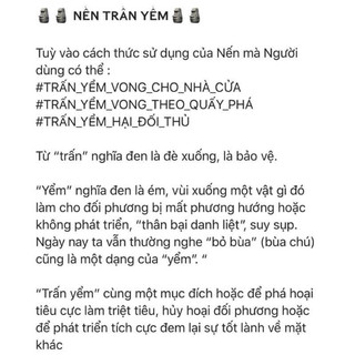 Nến giải vận may mắn Thái Lan