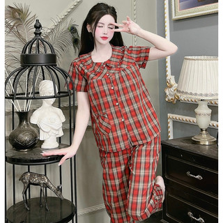 đồ bộ mặc nhà , thô kate hàn