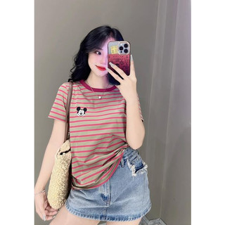 Áo phông thêu micky hàng QC
