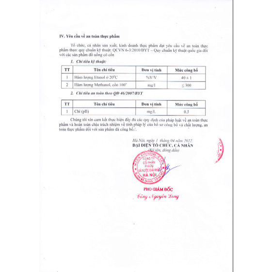 Rượu Lúa Mới HALICO nồng độ 40% chai 700ml không kèm hộp