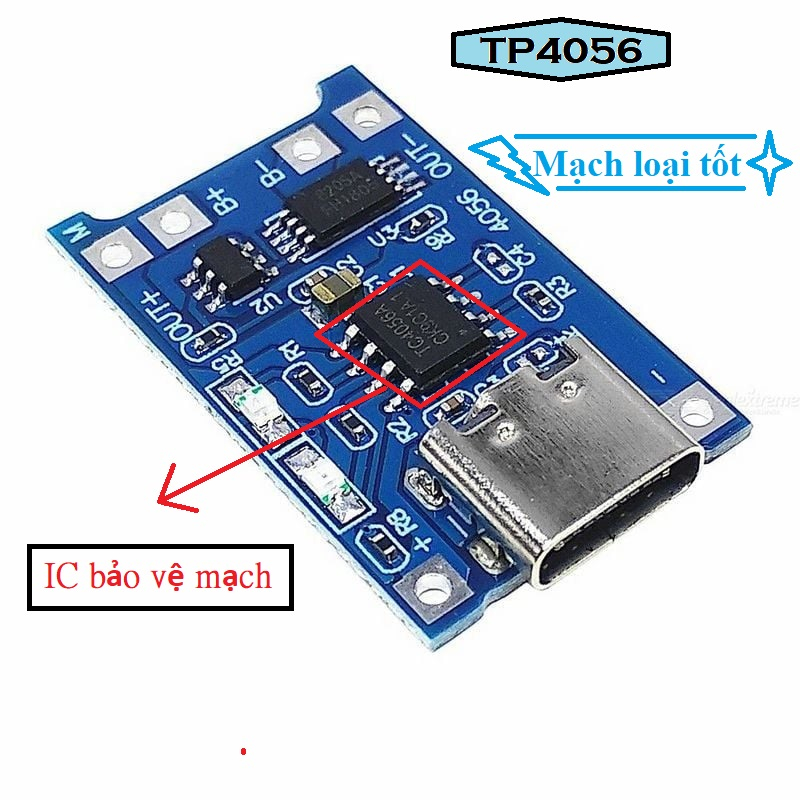 18650 3.7V 1A (có tích hợp IC bảo vệ) LOẠI TỐT