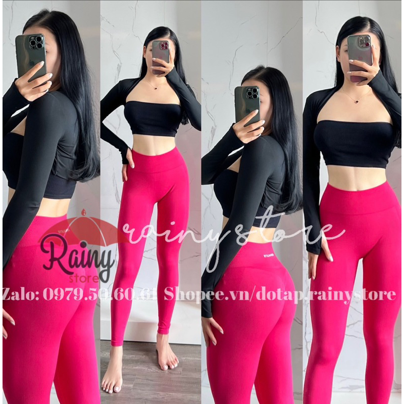 Quần tập gym, yoga alphalete dài hoặc áo Crop