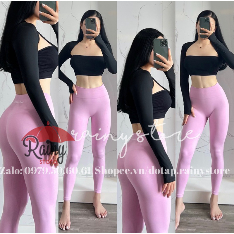 Quần tập gym, yoga alphalete dài hoặc áo Crop