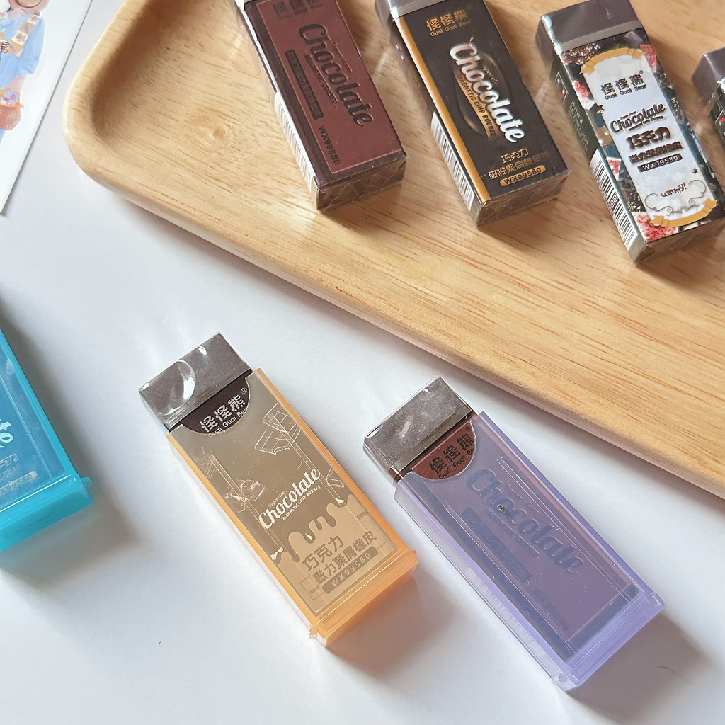 Tẩy chì hình thanh Chocolate siêu sạch TSCL