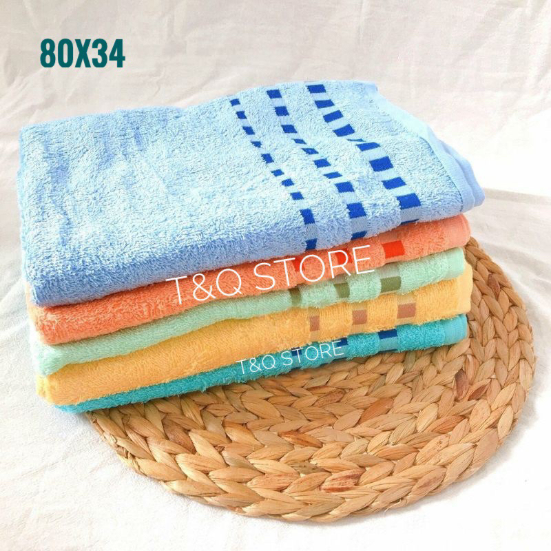 Khăn tắm gội cotton Hải Cẩu 80x34cm