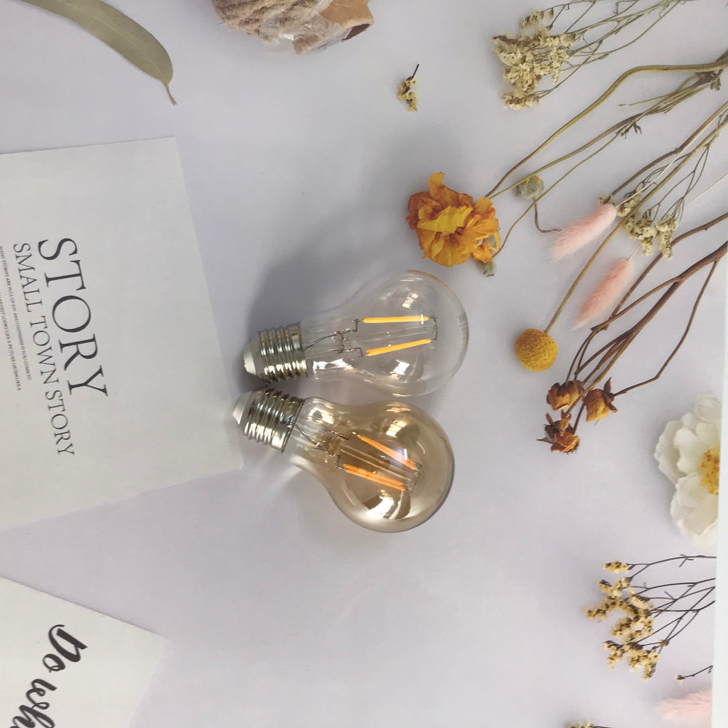 Bóng đèn led edison G45 A60 ST64 G95 bóng đèn trang trí nhà hang quán cà phê trang trí nội thất