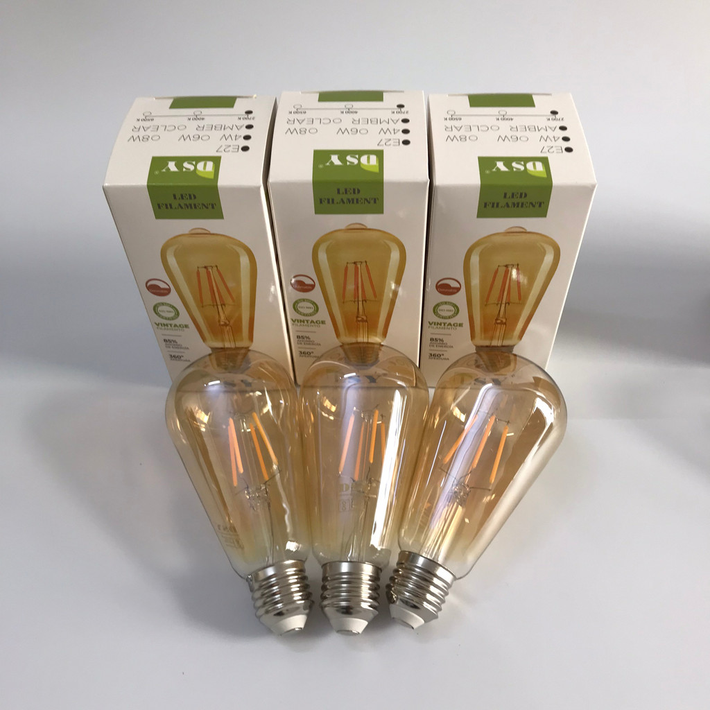 Bóng đèn led edison G45 A60 ST64 G95 bóng đèn trang trí nhà hang quán cà phê trang trí nội thất
