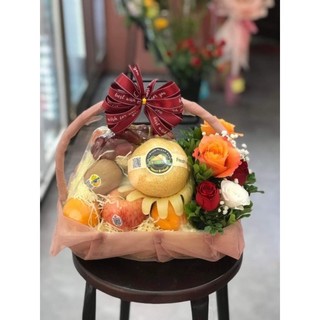 giỏ hoa quả, giỏ trái cây biếu rẻ đẹp