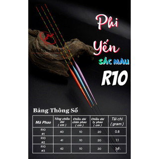 Phao phi yến sắc màu r10