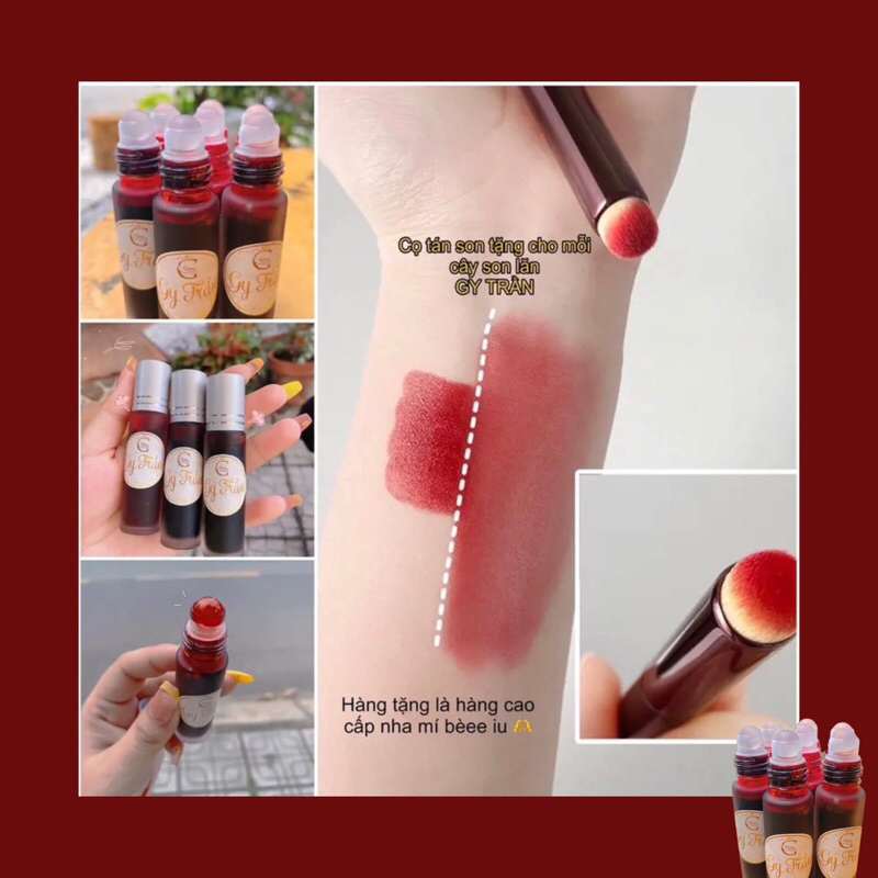 Son tint SIÊU LÌ - Không Gây Khô Môi  DẠNG BỊ LĂN - GYTRAN
