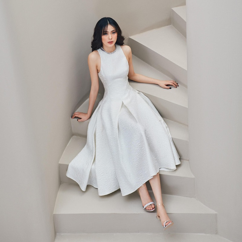 Váy SML Lane Jt Lillian Midi Dress Chính hãng 100% 2050k