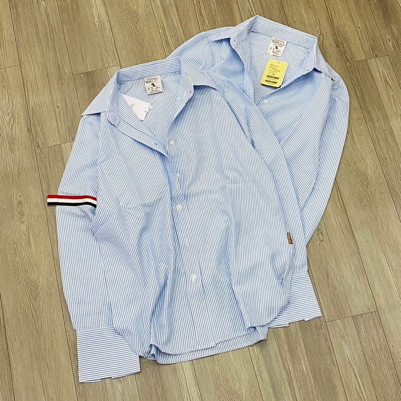 Sơmi Whoau viền tay