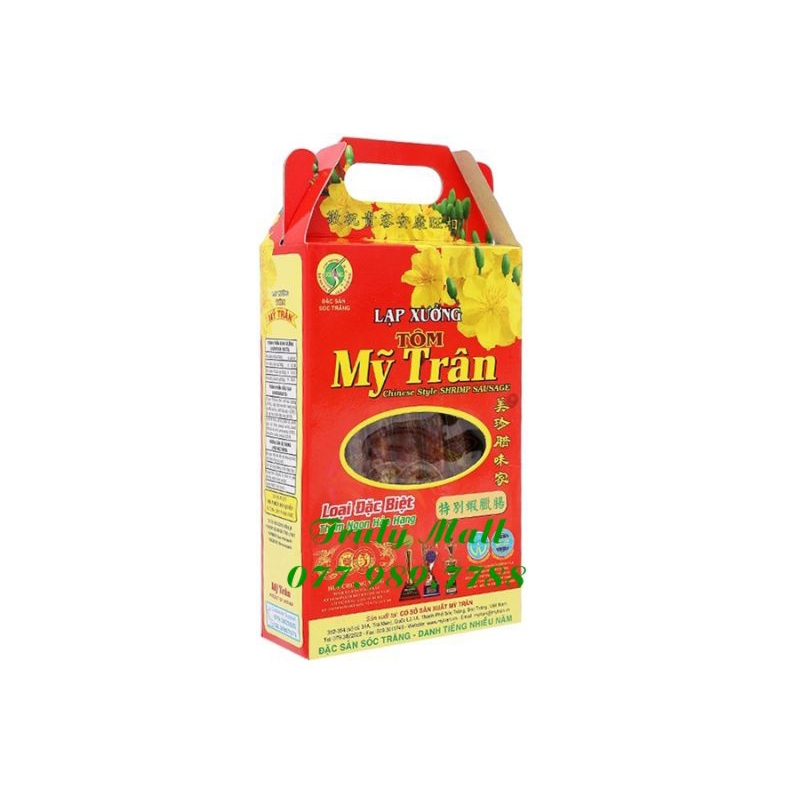 Combo 1Kg Lạp Xưởng Tôm Mỹ Trân