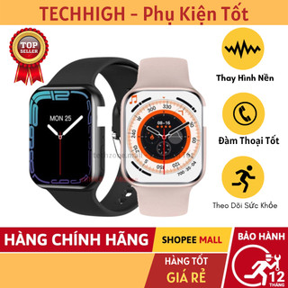 Đồng Hồ Thông Minh T700 Prm 5.0 Kết Nối Bluetooth Nghe Gọi, Nhận Thông Báo Viền Thép Phong Cách Á - ÂU TECHSTORM