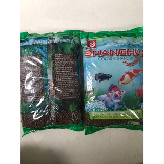 Cám cá Shanghai cám cá koi cám cá cảnh gói 500g