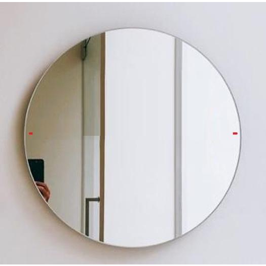 Gương dán tường giá rẻ có sẵn băng dính
