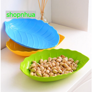 Đĩa nhựa hình lá mẫu mới bền đẹp