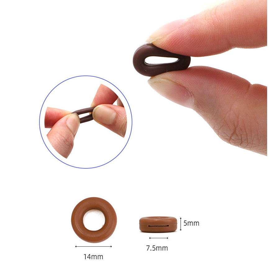 CT101 Cài tai, Cài đuôi kính chống tuột, làm êm tai, cố định kính khi chơi thể thao, hình tròn tiện lợi