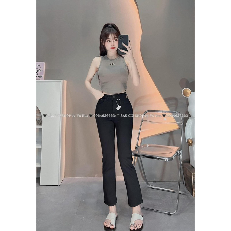 Set Combo 4 Áo 3 Lỗ Thêu Cắt Laze Chất Tăm Co Dãn Thoải Mái, Áo Nữ Dáng Ôm Body