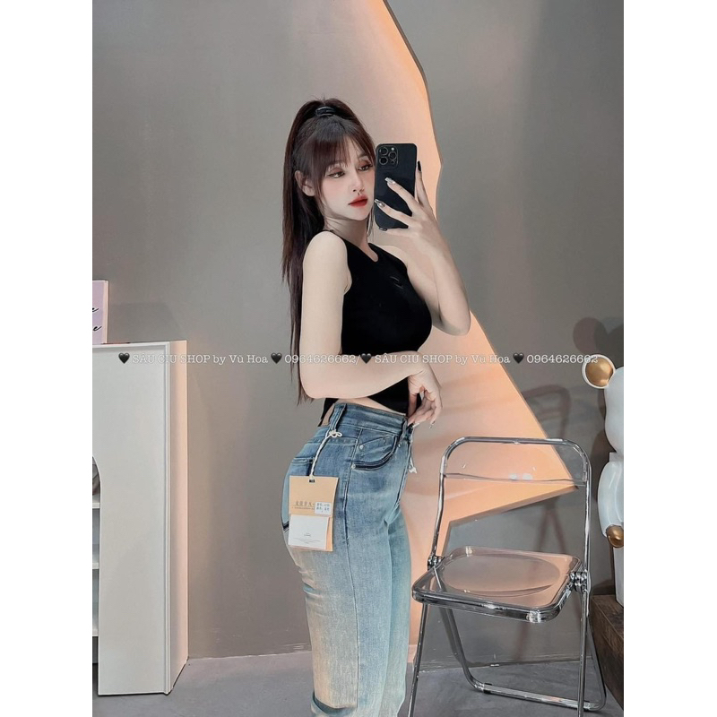 Set Combo 4 Áo 3 Lỗ Thêu Cắt Laze Chất Tăm Co Dãn Thoải Mái, Áo Nữ Dáng Ôm Body